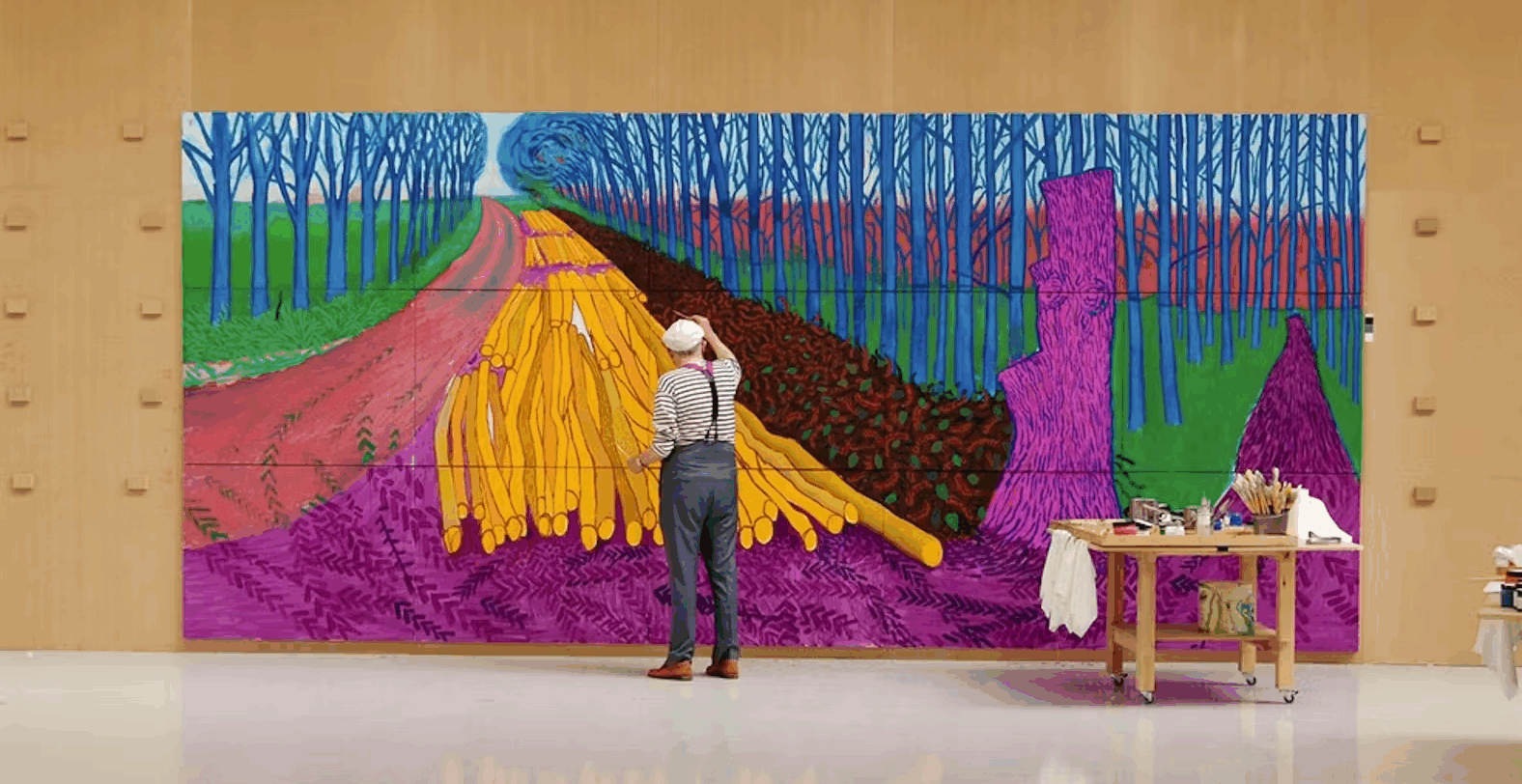 kunst in Beeld: David Hockney at the Royal Academy of Arts