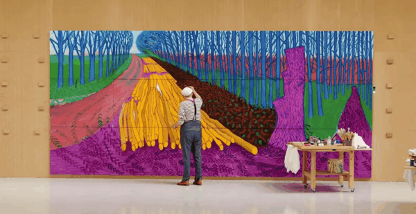 kunst in Beeld: David Hockney at the Royal Academy of Arts