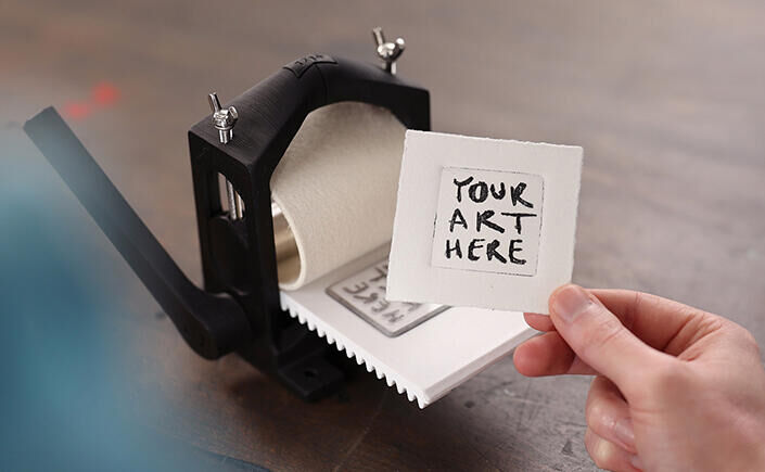 Maak zelf un petit print!