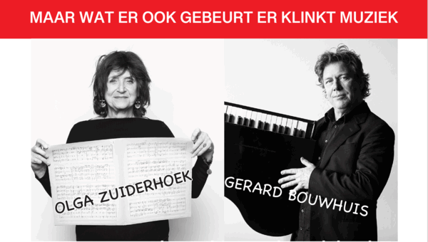 Olga Zuiderhoek en Gerard Bouwhuis