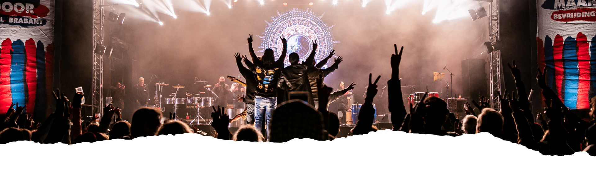 Willem Twee steunt het bevrijdingsfestival Brabant