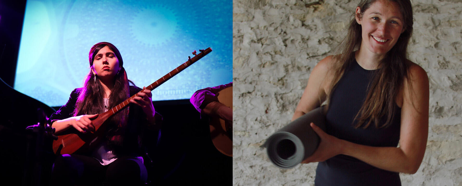 Yoga Concert met Korshid Dadbeh